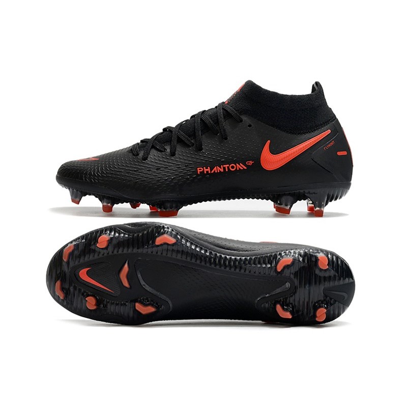 Nike Phantom GT Elite DF FG Černá Červené Šedá